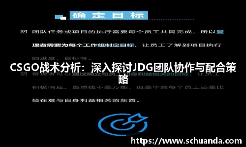 CSGO战术分析：深入探讨JDG团队协作与配合策略